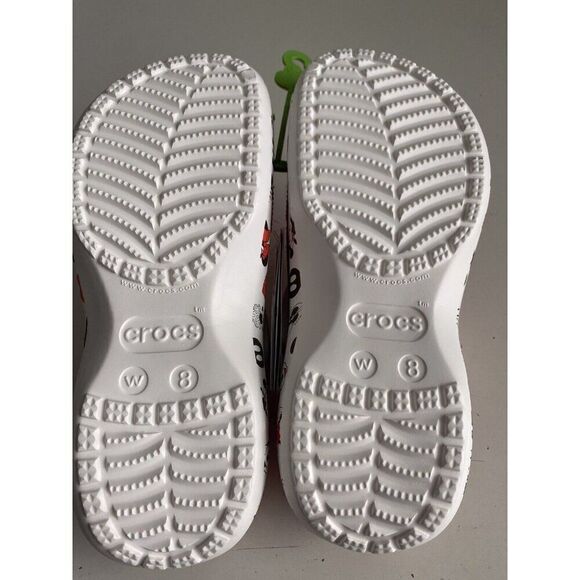 Crocs Disney Mickey Minnie Mouse Platform Clog 208885-8C1 Women's Sz 8 Jibbitz - Picture 9 of 10